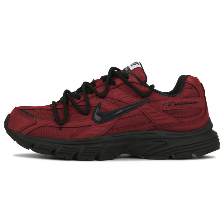 Nike Nike Initiator Cushioning, Wear Resistant Low top Casual Running Shoes Unisex Black Red
