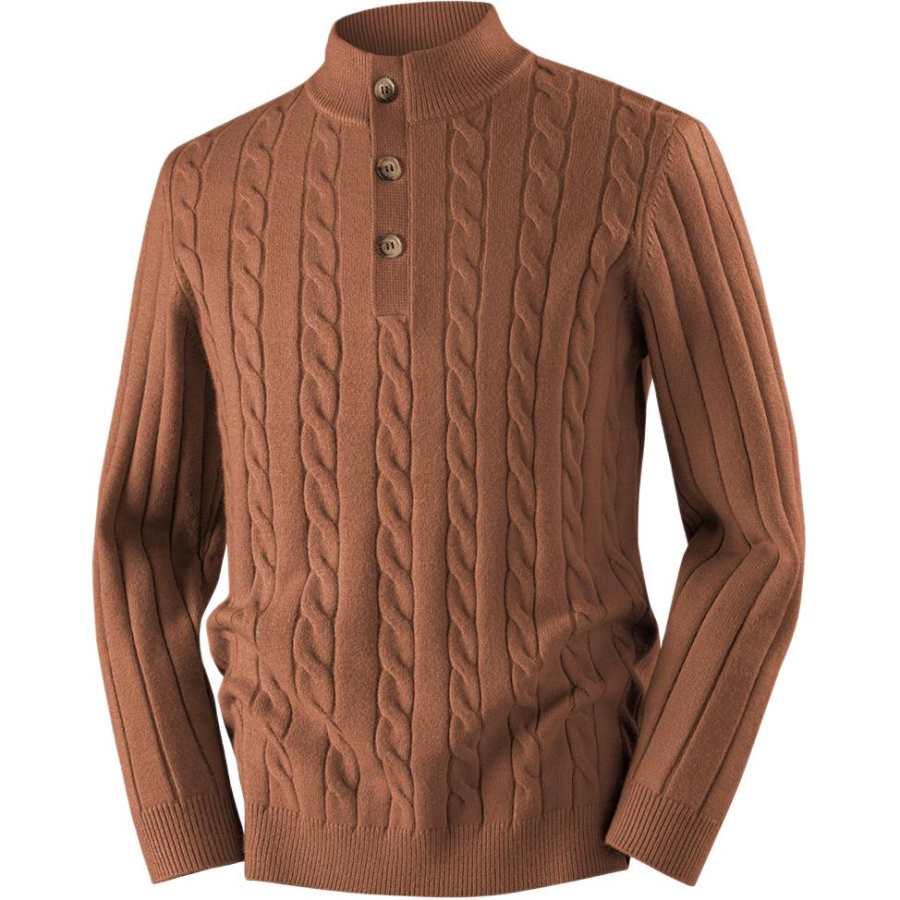 Hodo Hodo Sweaters Men's Half Turtleneck Thickened Other