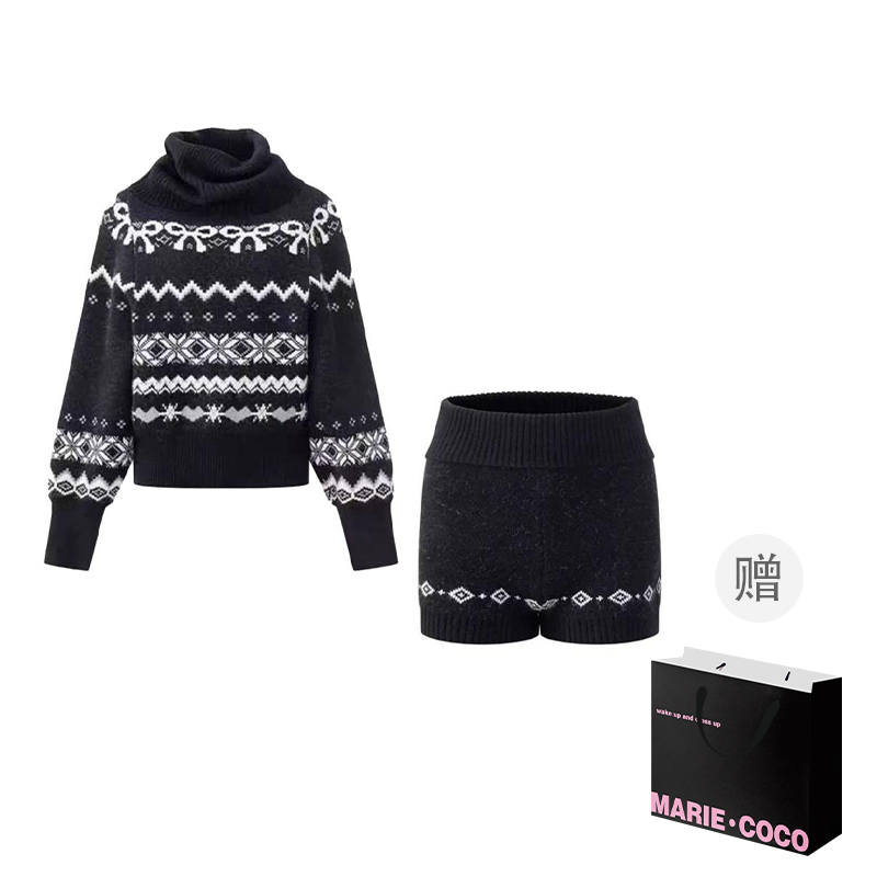 MARIE·COCO MARIE·COCO Casual Suits Women's Turtleneck Moderate
