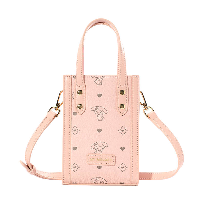 Sanrio Synthetic Leather Handbag Women's Pink