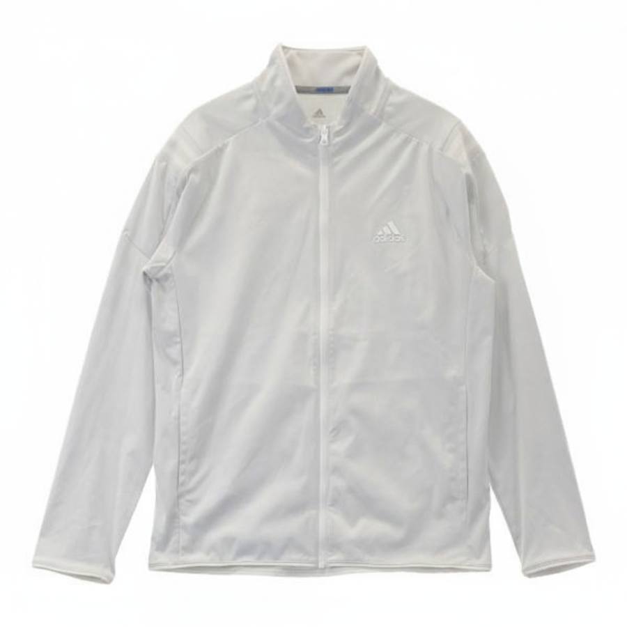 Adidas Adidas Golf Clothing Men's White Stand Collar Moderate