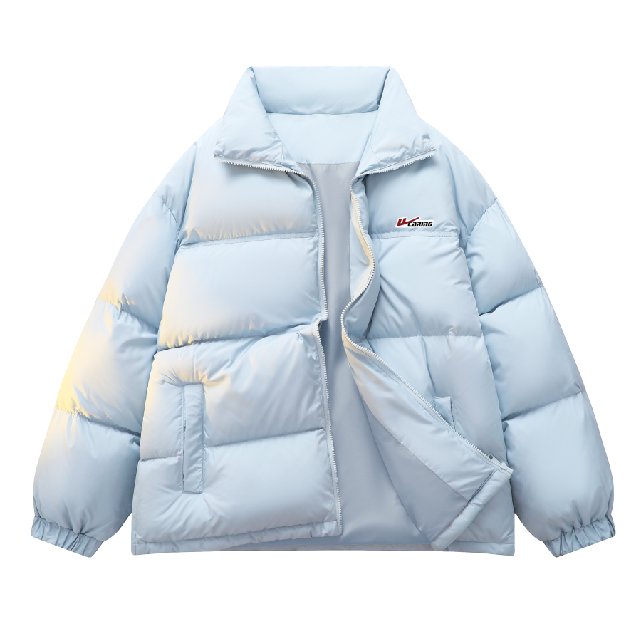 WARRIOR WARRIOR Down Jackets Unisex Stand Collar Thickened