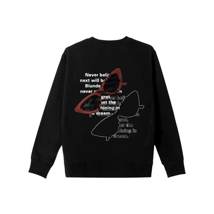 Nike Nike Sweatshirts Men's Black Crew Neck Moderate