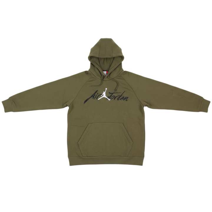 Jordan Jordan Sweatshirts Men's Olive Hooded Moderate