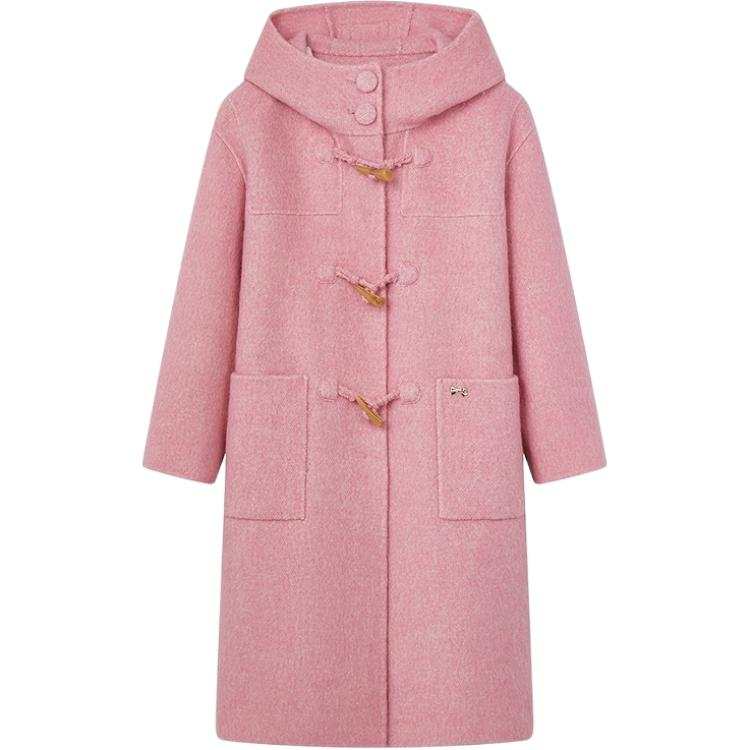 Teenie Weenie Coats Women's Stand Collar Moderate Straight Fit