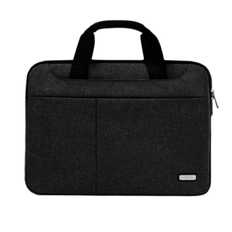 SEPTWOLVES SEPTWOLVES Oxford Briefcase Large Men's Gray/Black