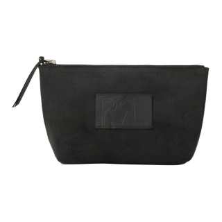 Double RL Ralph Lauren suede washbag