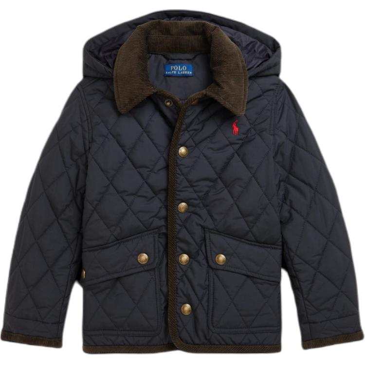 Polo Ralph Lauren Padded Jacket FW24 Polo Black Children Aged 3 7 Years Old