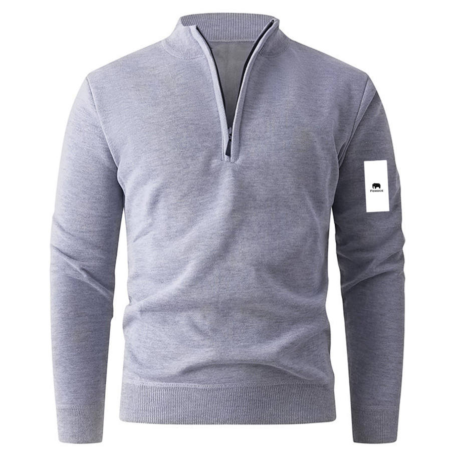 FOMOCE FOMOCE Knitwear Unisex Stand Collar Moderate Base Layer
