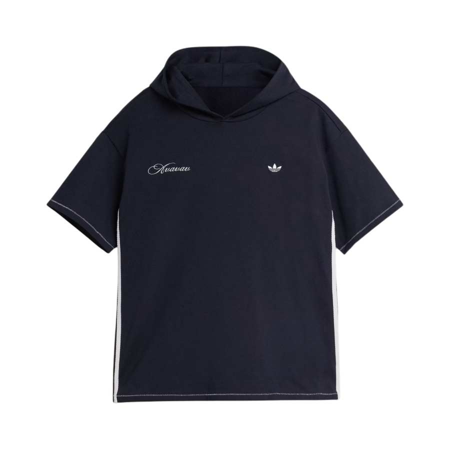 Adidas Originals hooded three-stripe t-shirt