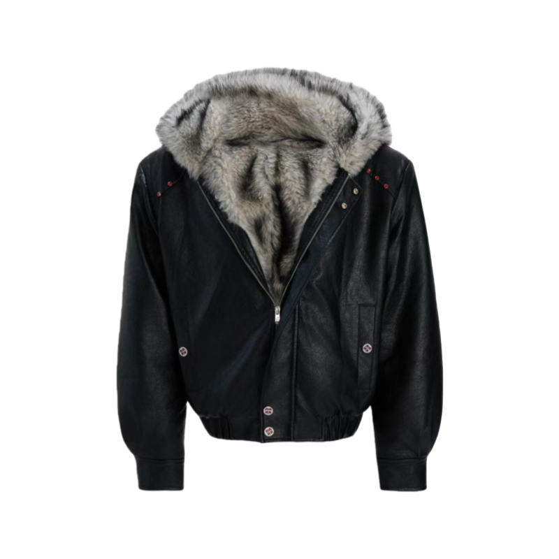 CAT'S PAW Leather Jacket Unisex
