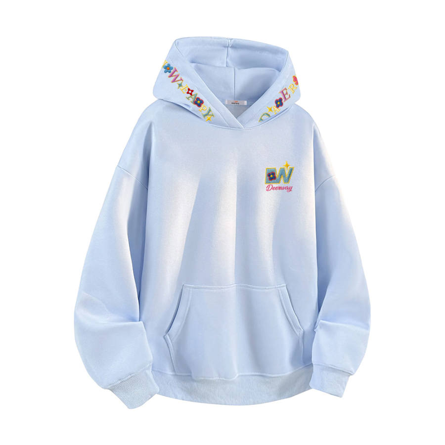 DEERWAY Sweatshirts Unisex Hooded Thickened Heavyweight