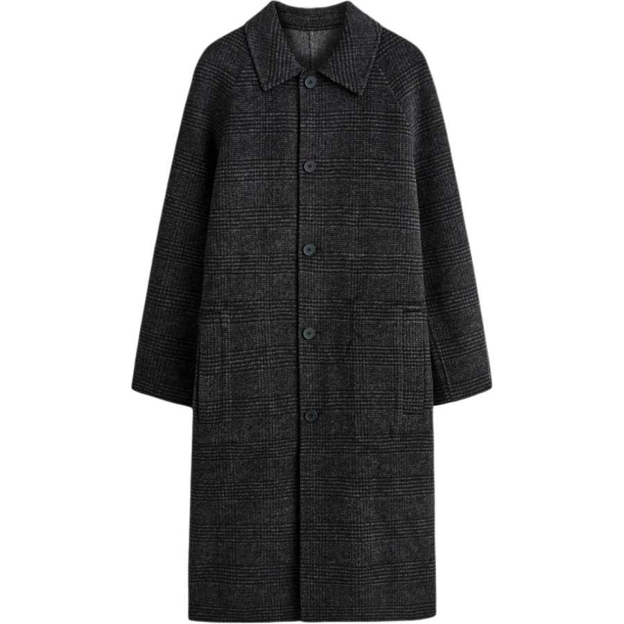 COS COS Coats Men's Gray Lapel Moderate