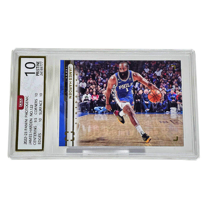 PANINI James Harden Card 76ers Era, Horizontal Autograph Collection Graded Cards 1 Pc