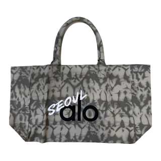 Alo Yoga Cotton Handbag Regular Unisex Gray