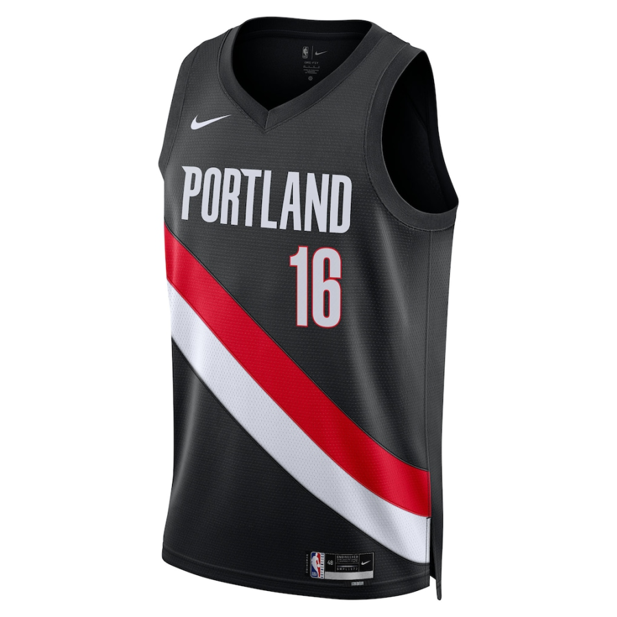 Nike Nike Deni Avdija Portland Trail Blazers Icon Edition Men's Nike Dri-FIT Nba Swingman Jersey