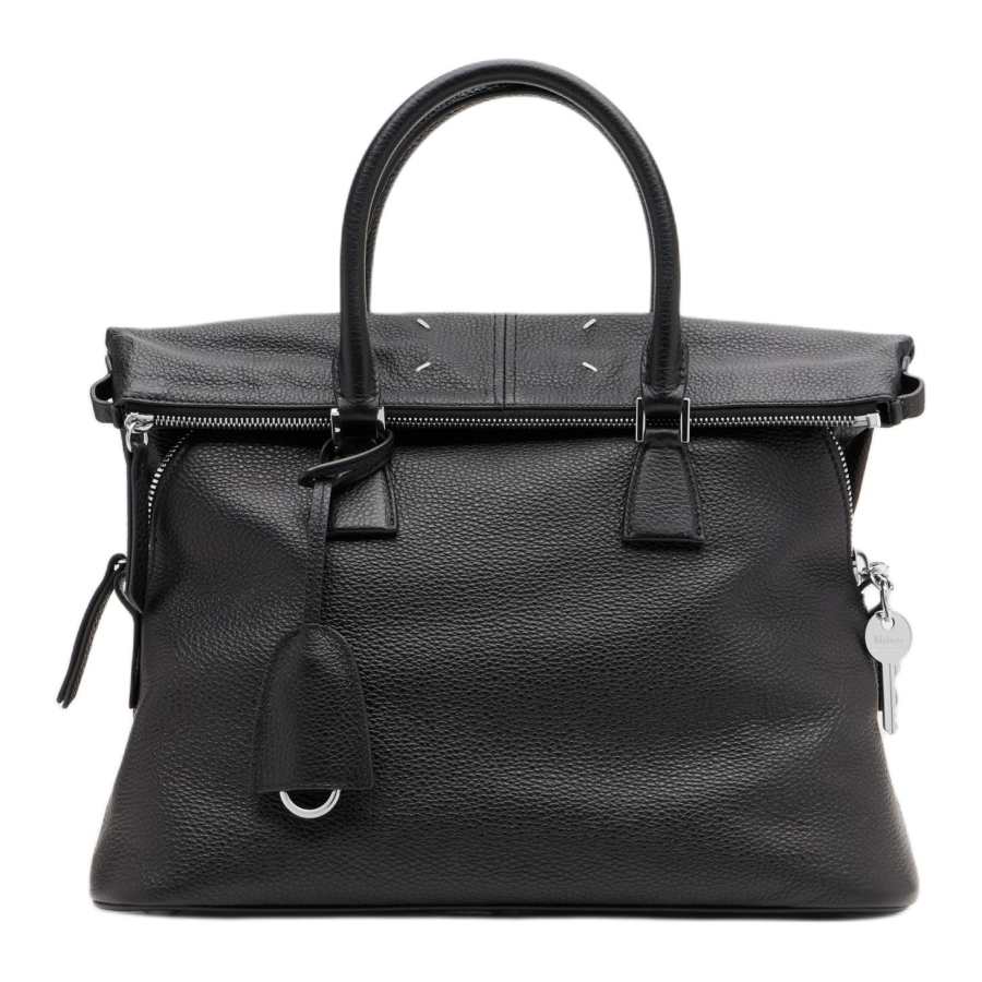 Maison Margiela 5AC Calfskin Handbag Medium Women's Black