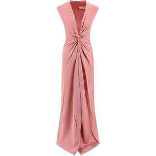 MaxMara Max Mara Pilard V Neck Sleeveless Dress