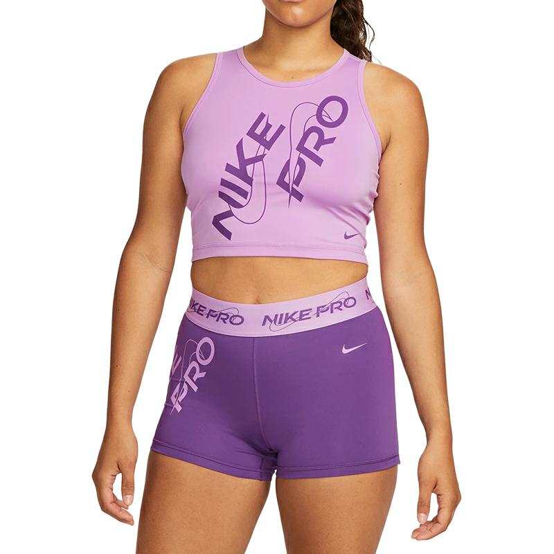 Nike Nike Sleeveless Sports Shirts Women's Vibrant Fuchsia Other