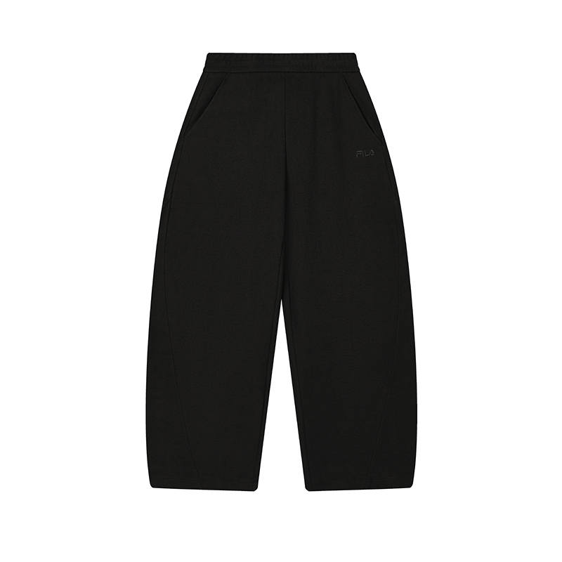 FILA ORIGINALE Casual Pants Women's Dark Current Black