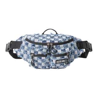 MASTER CANVAS Fabric Sling Bag, Crossbody Bag, Fanny Pack Unisex Blue