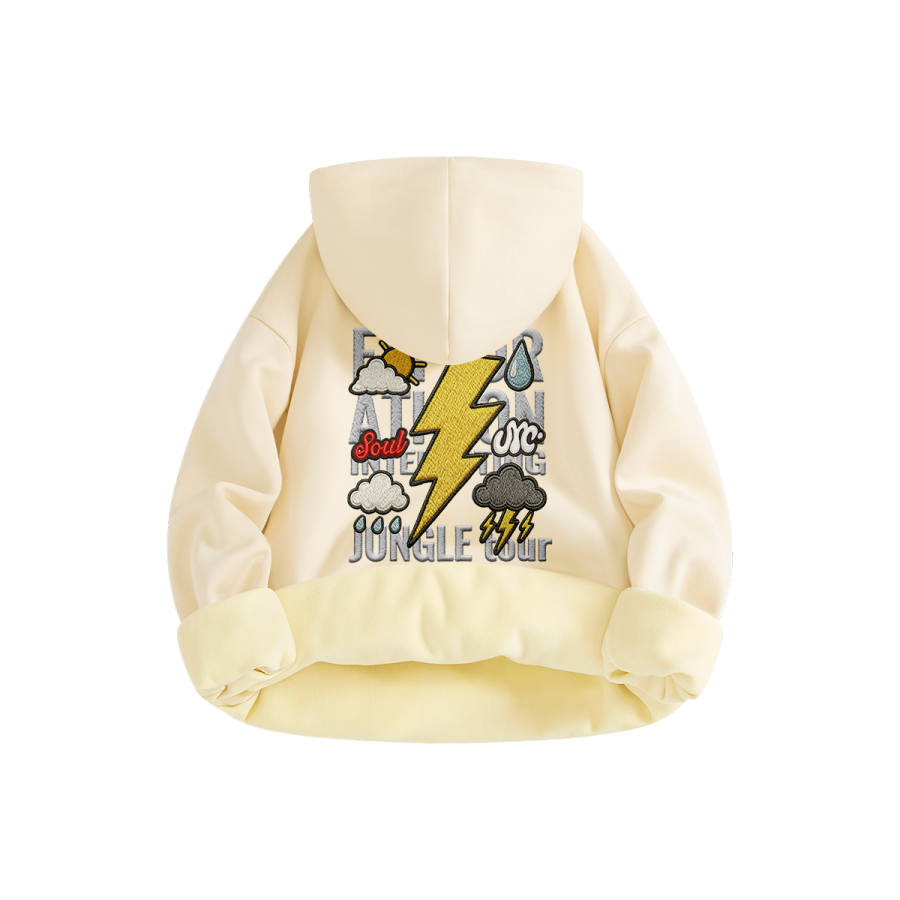 MINISO Sweatshirts Unisex Hooded Non Detachable Thickened