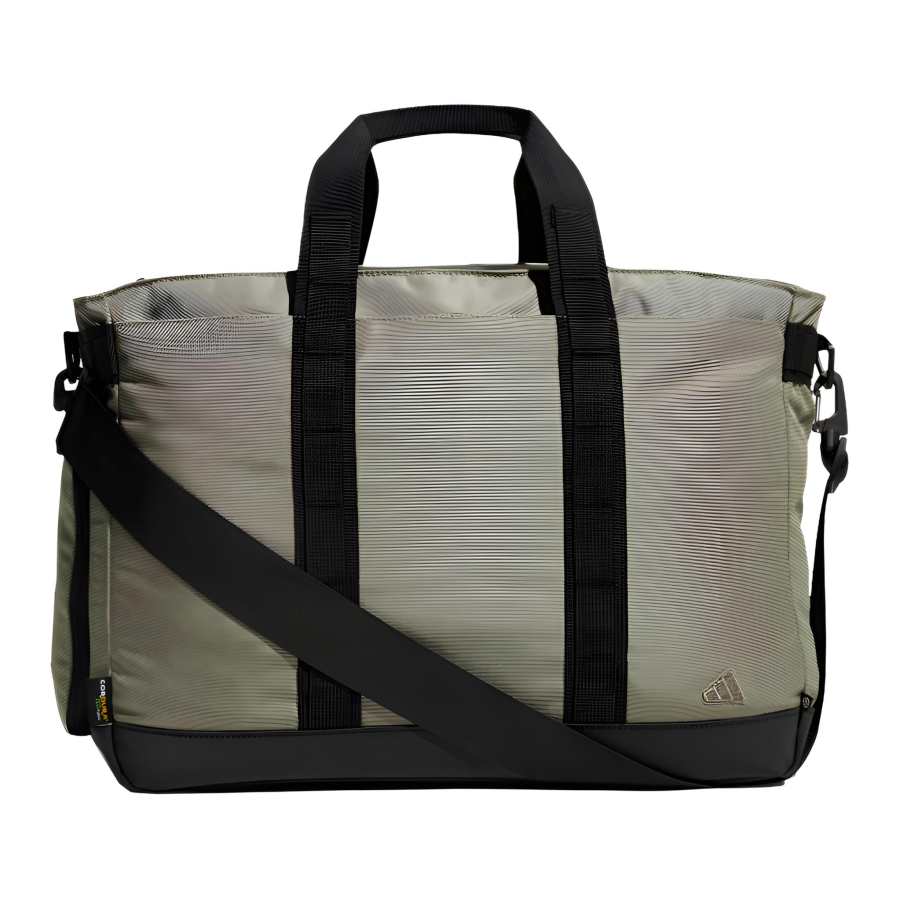 Adidas Adidas Recycled Material Gym Bag Large Men's Pebble Silver Gray