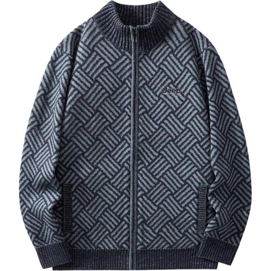 Jeep Knitwear Unisex Stand Collar Moderate Other