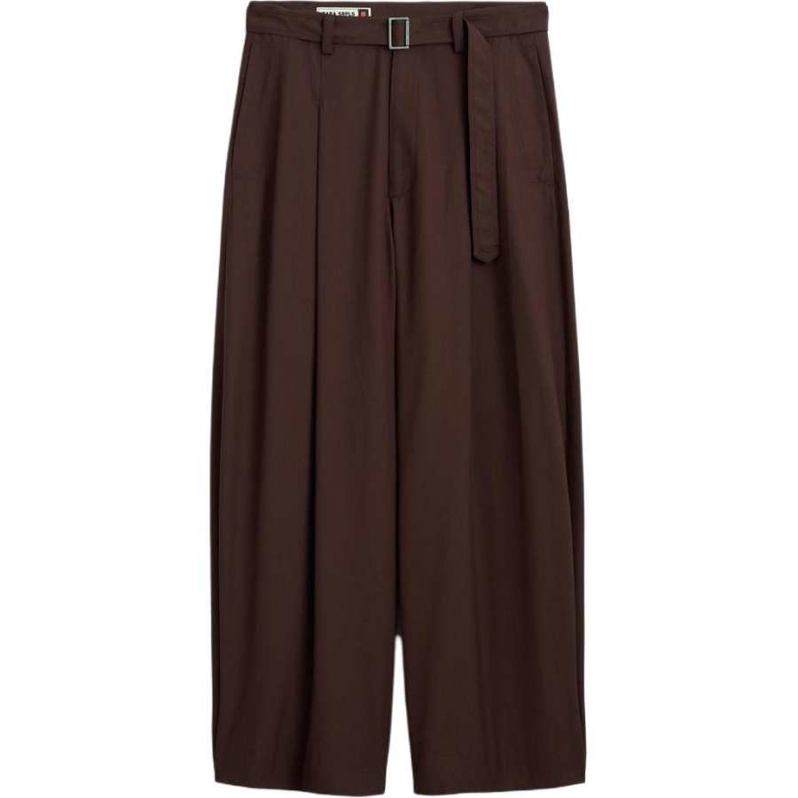 ZARA Casual Pants Men's Brown Moderate Wide Leg Pants