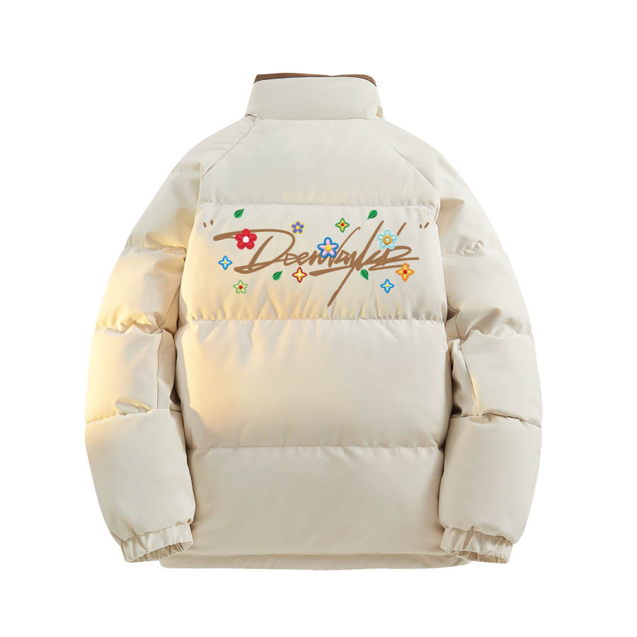 DEERWAY DEERWAY Down Jackets Unisex Stand Collar Thickened Puffer Jacket