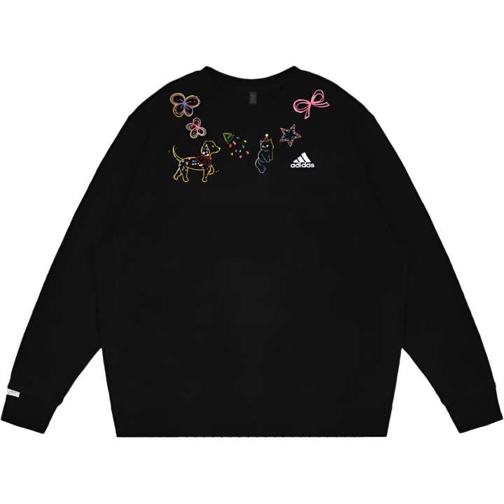 Adidas Adidas LABEL Long Sleeved Sweatshirt Unisex