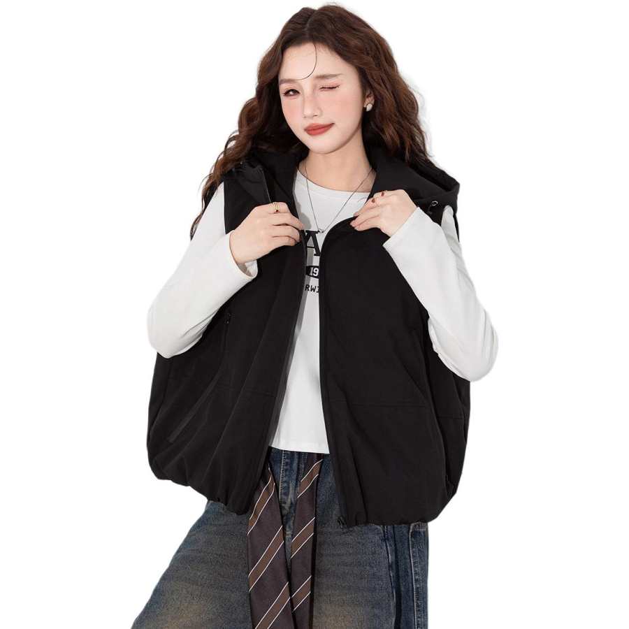 BALENO Down Vests Women's Hooded Non Detachable Moderate Other