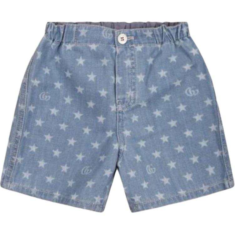 GUCCI SS23 Shorts Infant And Toddler Blue