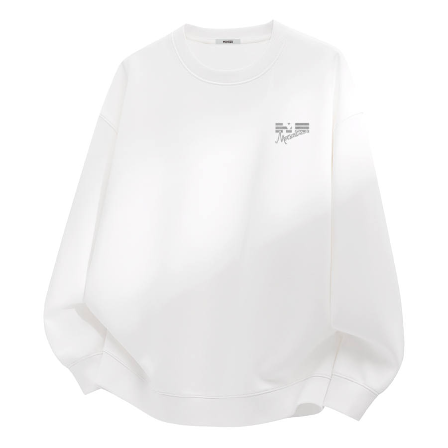 MINISO Sweatshirts Unisex Crew Neck Moderate Heavyweight