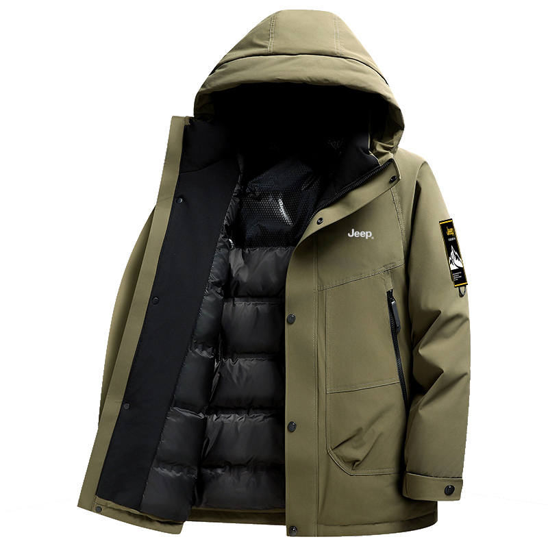 Jeep Jeep Down Jackets Unisex Thickened Workwear