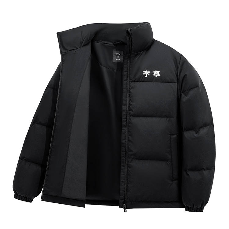 Li-Ning Li Ning Down Jackets Unisex Stand Collar Fleece Lined