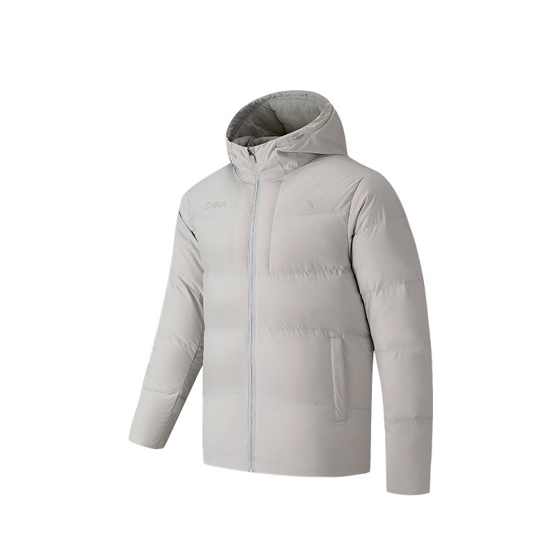 Anta Variety Training Collection Down Jacket Unisex Beige Pink Gray