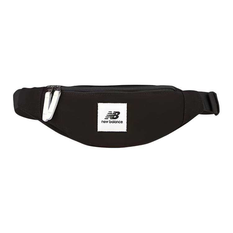 New Balance New Balance Athleisure Polyester One Shoulder Crossbody Fanny Pack Regular Unisex Black