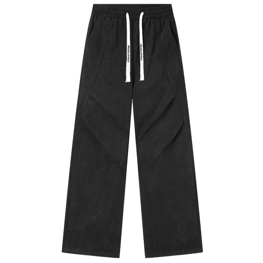 MUSCLETECH Casual Pants Unisex Thickened And Fleece Lined Sweatpants