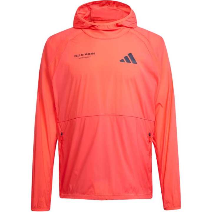 Adidas Adidas Adizero Sweatshirt Unisex Semi Transparent Red
