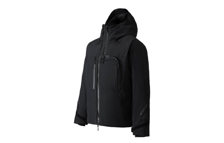 KOLON SPORT Down Jackets Unisex Hooded Thickened Down Jacket