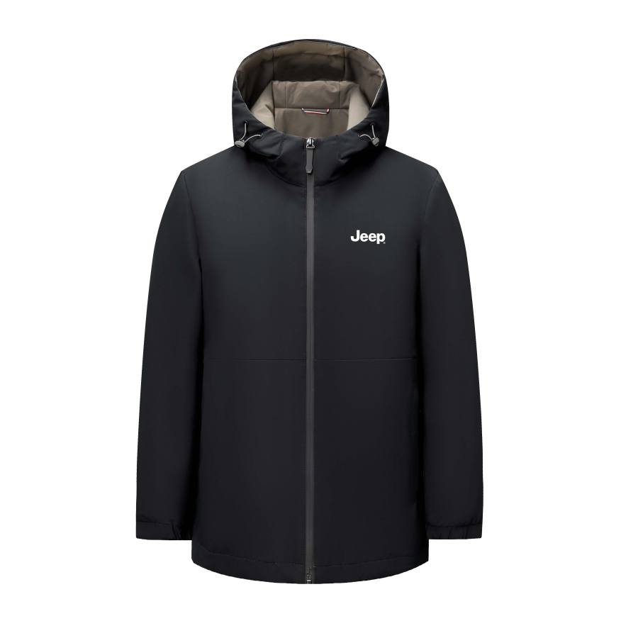 Jeep Puffer Jackets Unisex Hooded Thickened Other