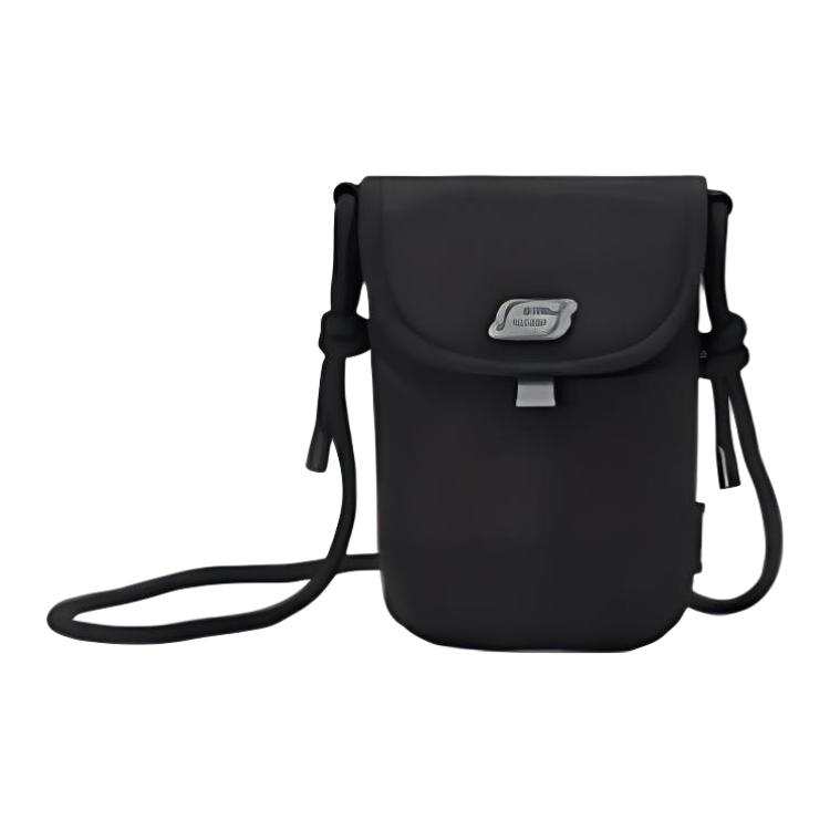 Skechers Fabric Shoulder Bag Unisex Carbon Black