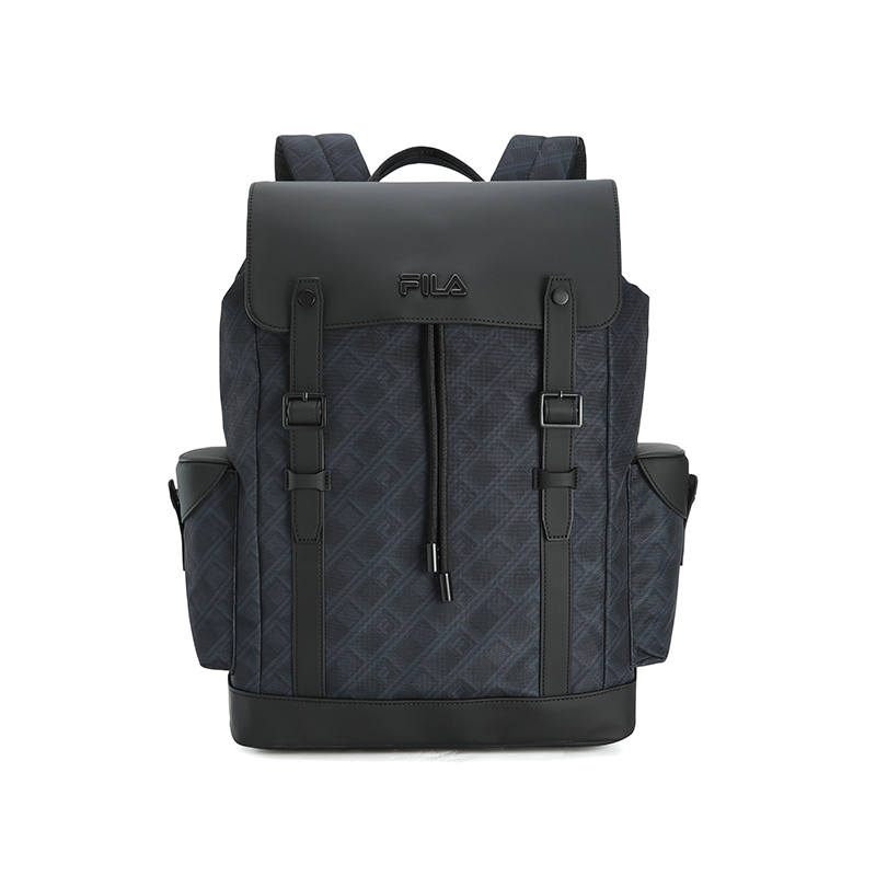 FILA Heritage Fabric, PU Backpack Men's Jet Black