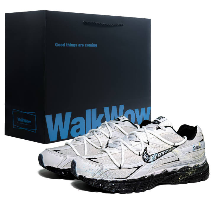 Nike Nike Initiator Cushioning Abrasion Resistant Breathable Support Low top Running Shoes Men's Gray