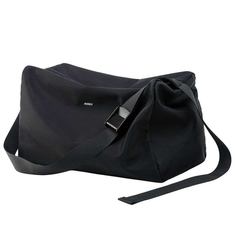 RIOREX Polyamide Luggage Bag Gym Bag Travel Bag Regular Unisex Black/Pink