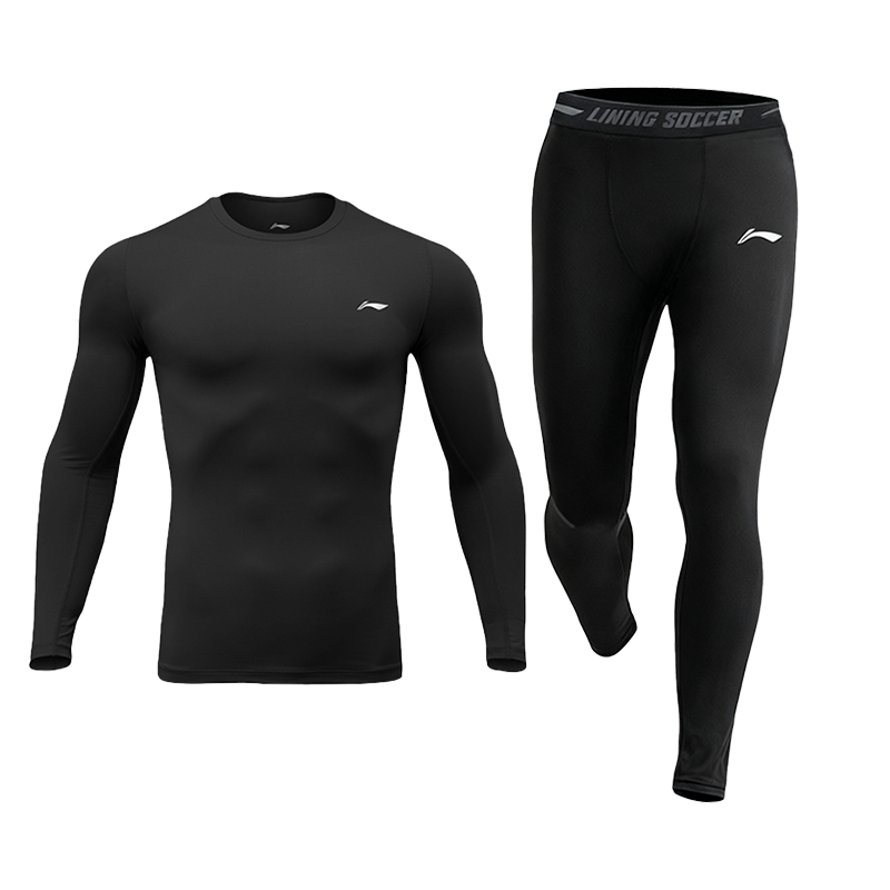 Li-Ning Li Ning Fitness Sets Men's Crew Neck Moderate