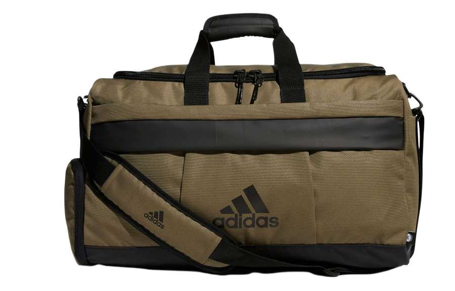 Adidas Adidas Recycled Polyester Golf Equipment Handbags Luggage Bag Gym Bag Large Men's Strata Olive Green/Black