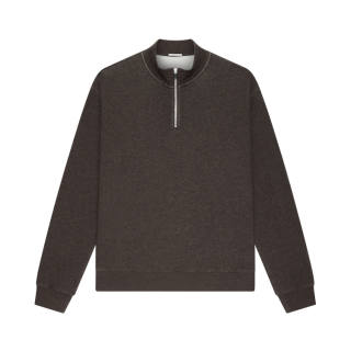 Nice Rice Sweatshirts Unisex Half Turtleneck Thickened