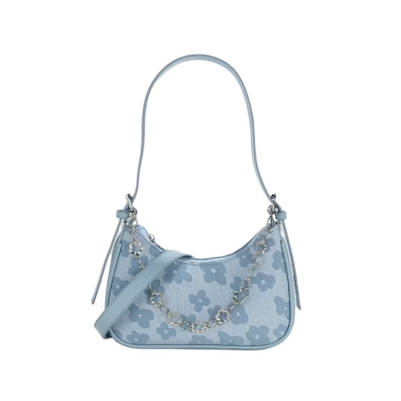 JANE KLAIN Pu Shoulder Bag, Handbag, Shoulder Bag Regular Women's Blue